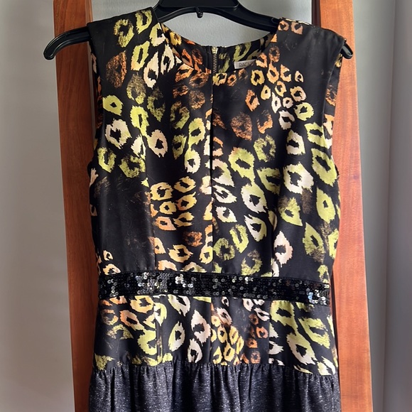 Rachel rachel Roy Drop Waist Sequin Print Dress - Picture 3 of 9